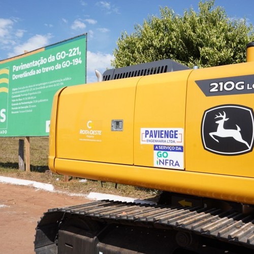 Governo de Goiás lança pavimentação da GO-221, em Doverlândia
