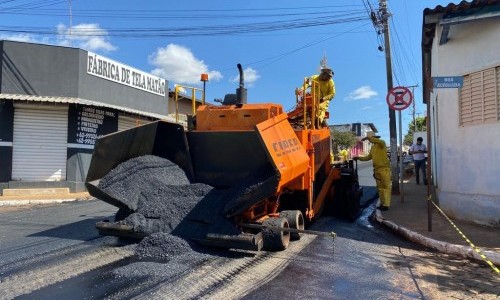 Governo de Goiás investe mais de R$ 800 mil em recuperação de ruas de Ouro Verde