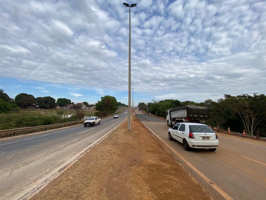 Goinfra conclui obras e libera pista da GO-060, em Trindade