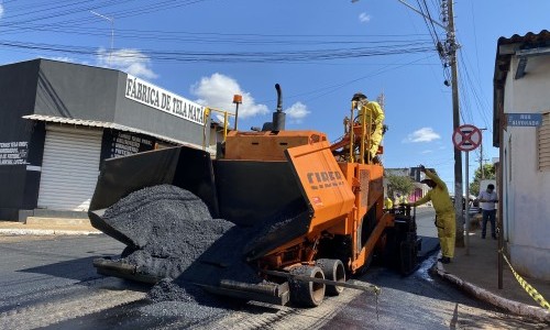 Governo de Goiás investe mais de R$ 800 mil em recuperação de ruas de Ouro Verde