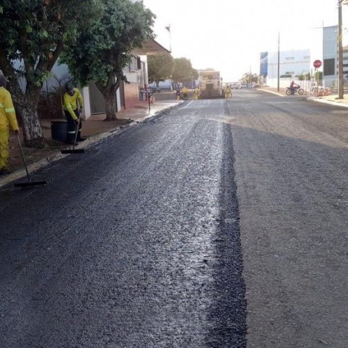 Governo de Goiás inicia recuperação das ruas de Serranópolis, no Sudoeste goiano