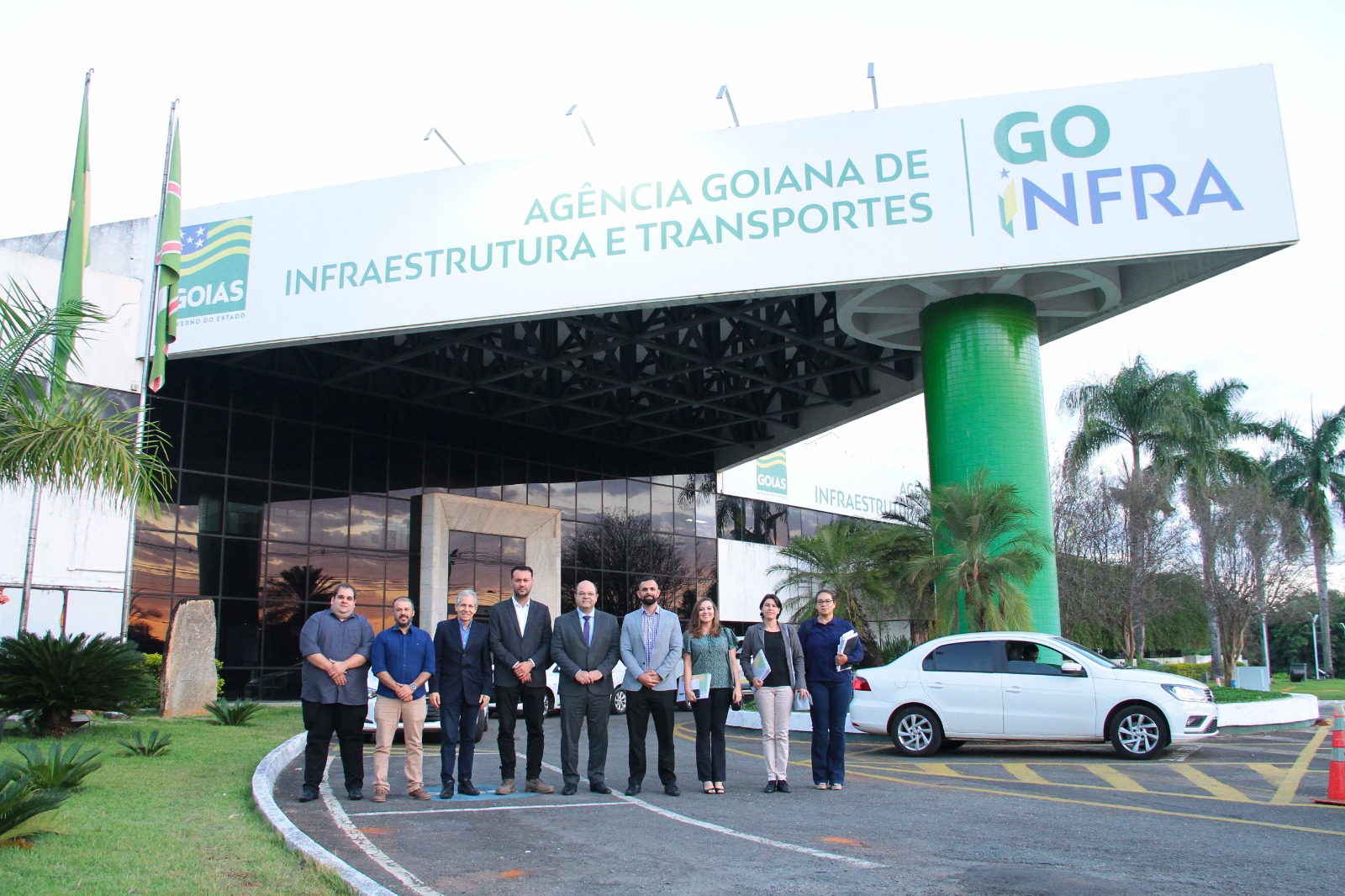 Goinfra recebe visita de gestores do Departamento de Estradas e Rodagens de São Paulo