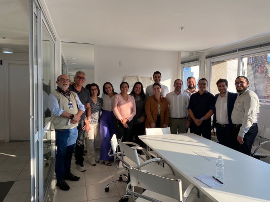 Engenheiros da Goinfra se reúnem com equipe técnica da FGV em São Paulo