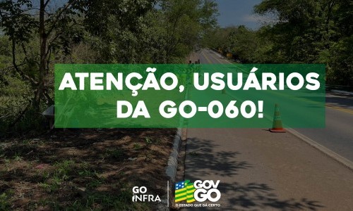 Goinfra constrói passarela sobre a GO-060, em Santa Bárbara de Goiás