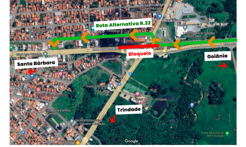 Aviso de intervenção: Obras do Viaduto da Fé