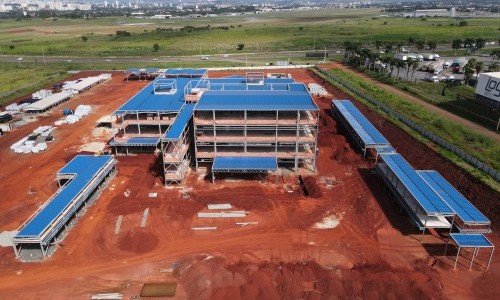 Obras do Cora avançam e estão 50% concluídas