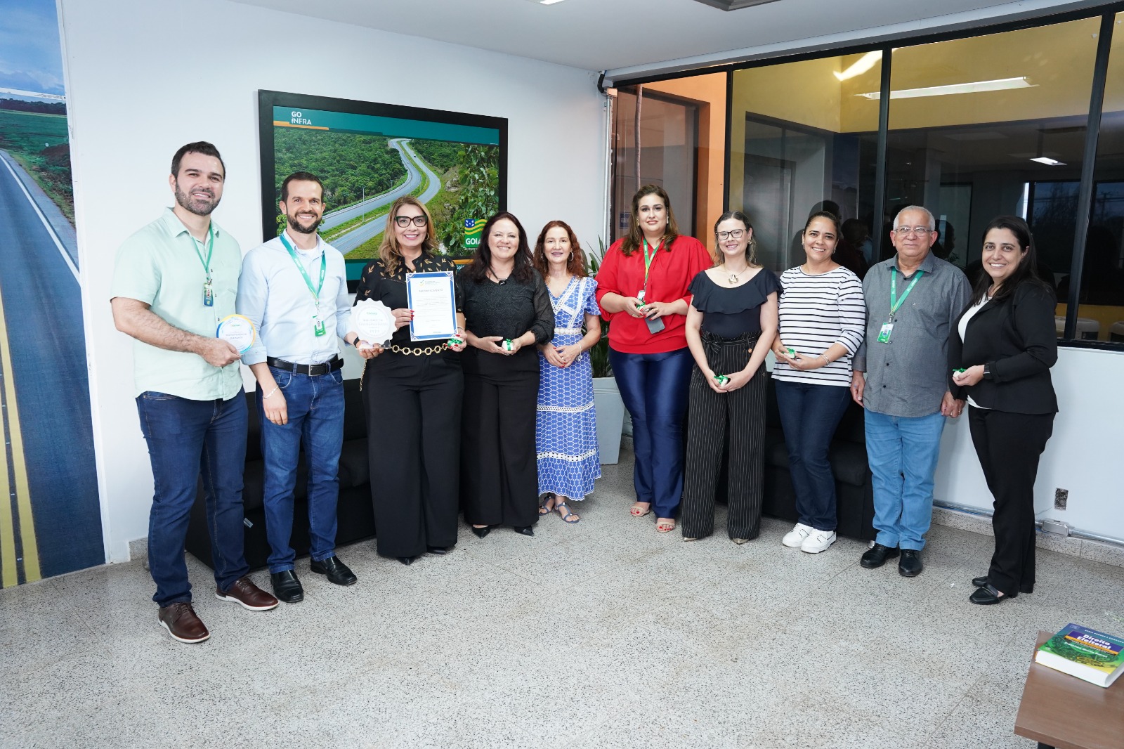 CGE reconhece contribuição da Goinfra na conquista de Goiás como estado mais transparente do país