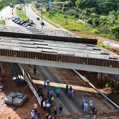 Vistoria do viaduto da GO-020 e duplicação de trecho da GO-010