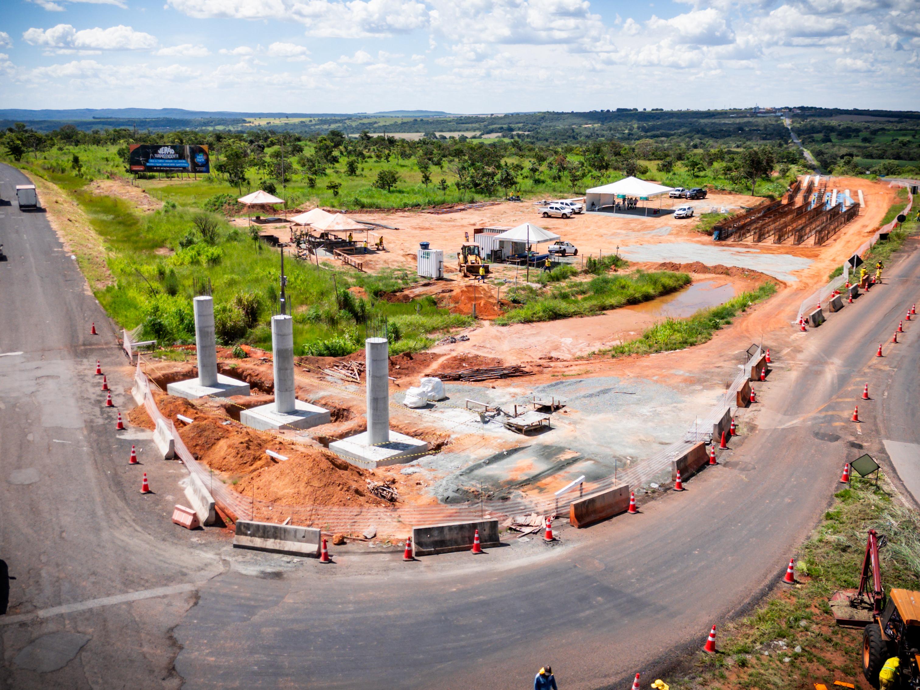 Governo de Goiás executa obras de duplicação da GO-139, entre Caldas Novas e Piracanjuba