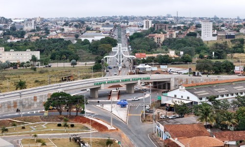 Governo de Goiás inaugura o viaduto Portal da Fé, em Trindade 