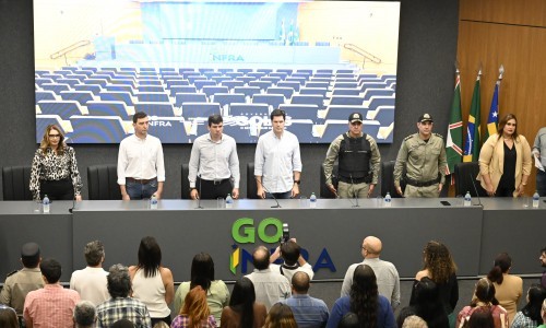 Goinfra entrega equipamentos de policiamento rodoviário