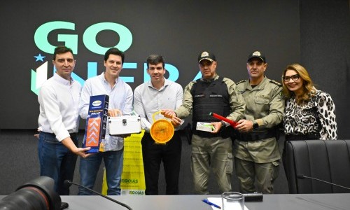 Goinfra entrega equipamentos de policiamento rodoviário