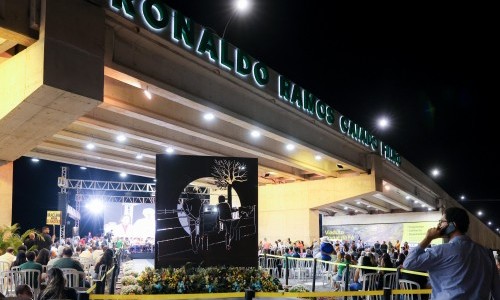 Inaugurado Viaduto Ronaldo Ramos Caiado Filho, em Trindade