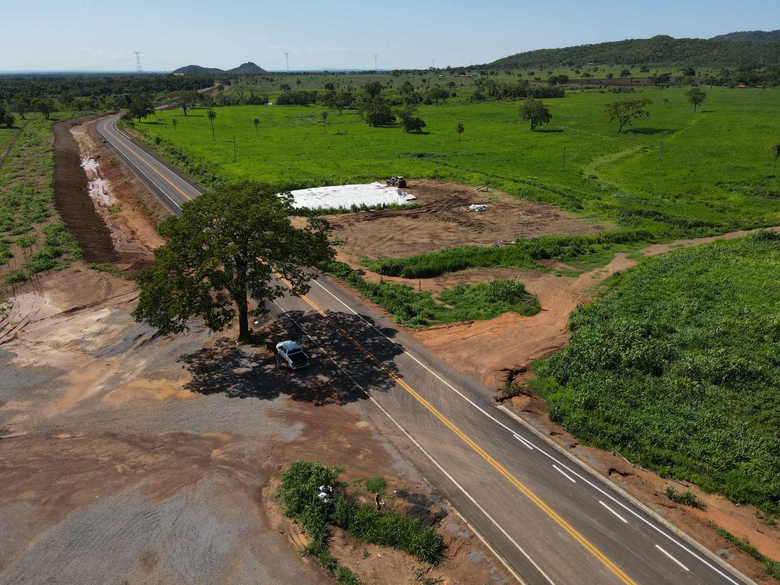 Goinfra inaugura pavimentação da GO-447 entre Divinópolis e GO-118