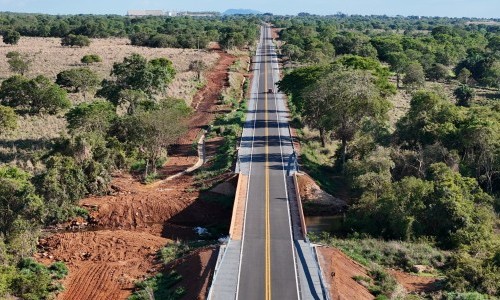 Governo de Goiás executa etapa final das obras na GO-154, em Bonópolis 