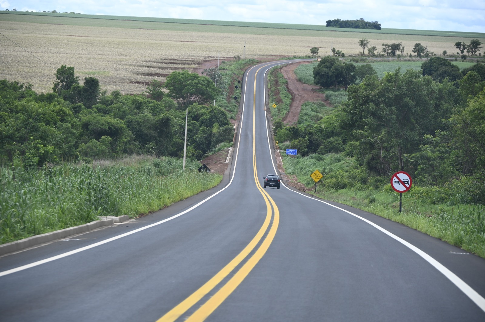 Governo de Goiás conclui restauração da GO-184 e segue com mais de 10 obras no Sudoeste goiano 
