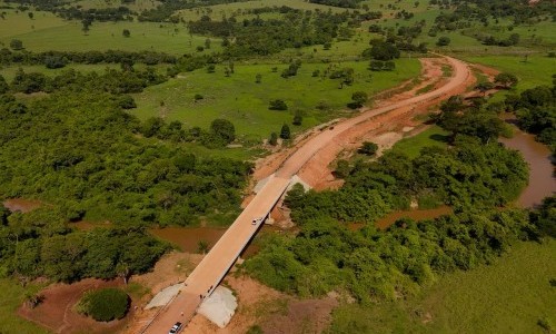 Goinfra inaugura ponte sobre o rio Santa Maria, em Campestre de Goiás