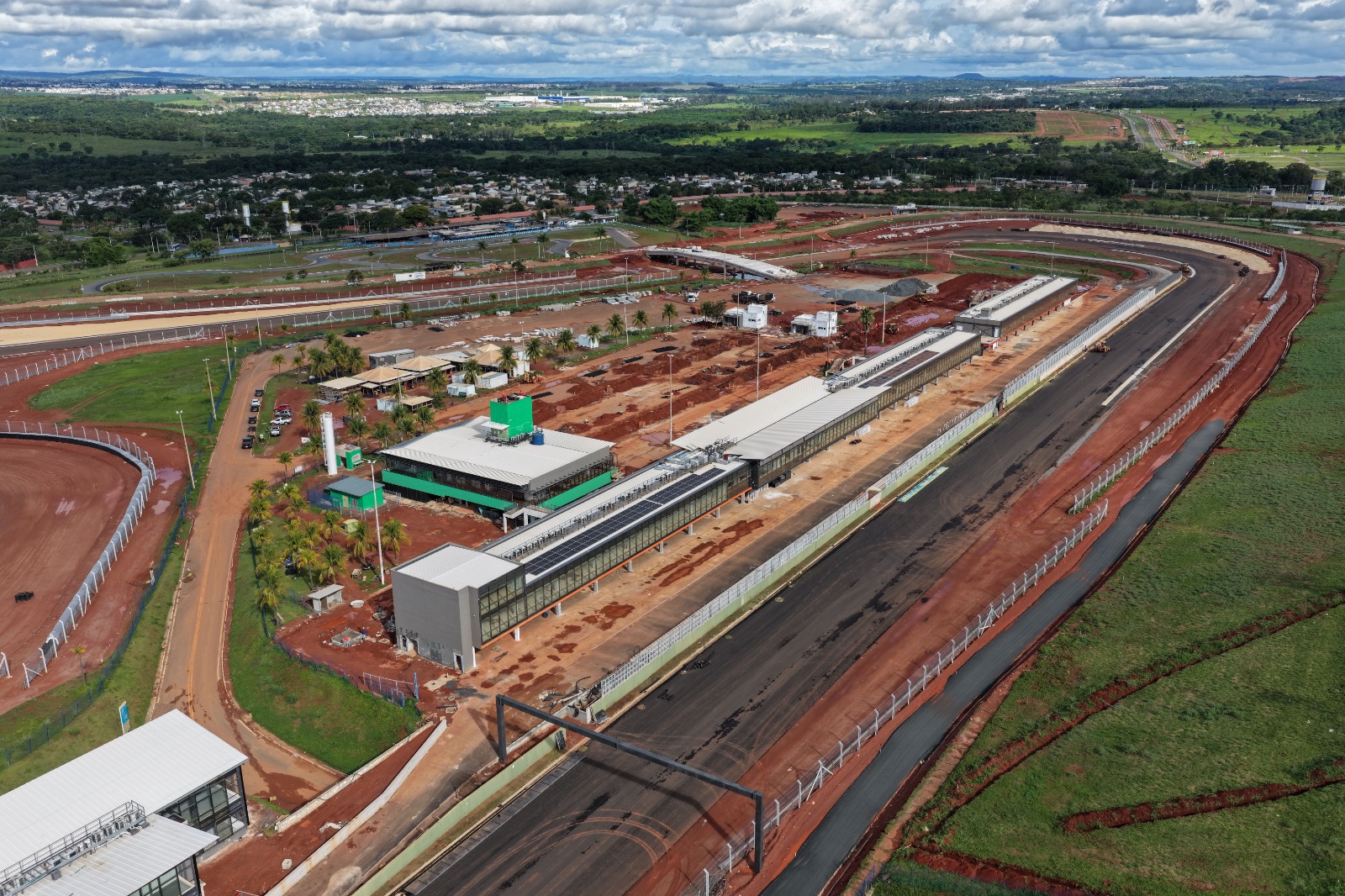 Obras do Autódromo Internacional de Goiânia entram na reta final e atingem 84% de execução