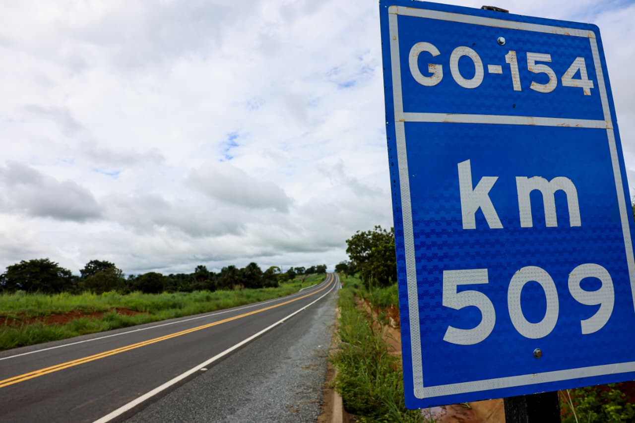 Governo de Goiás conclui 100% de integração asfáltica com pavimentação da GO-154 em Bonópolis