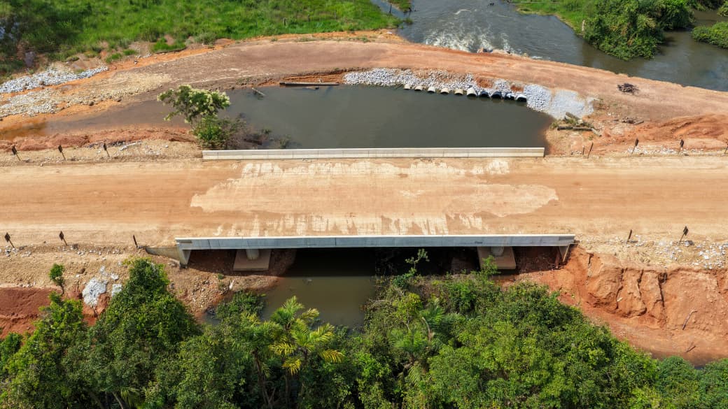 Goinfra entrega ponte na divisa entre Nova Crixás e Mato Grosso