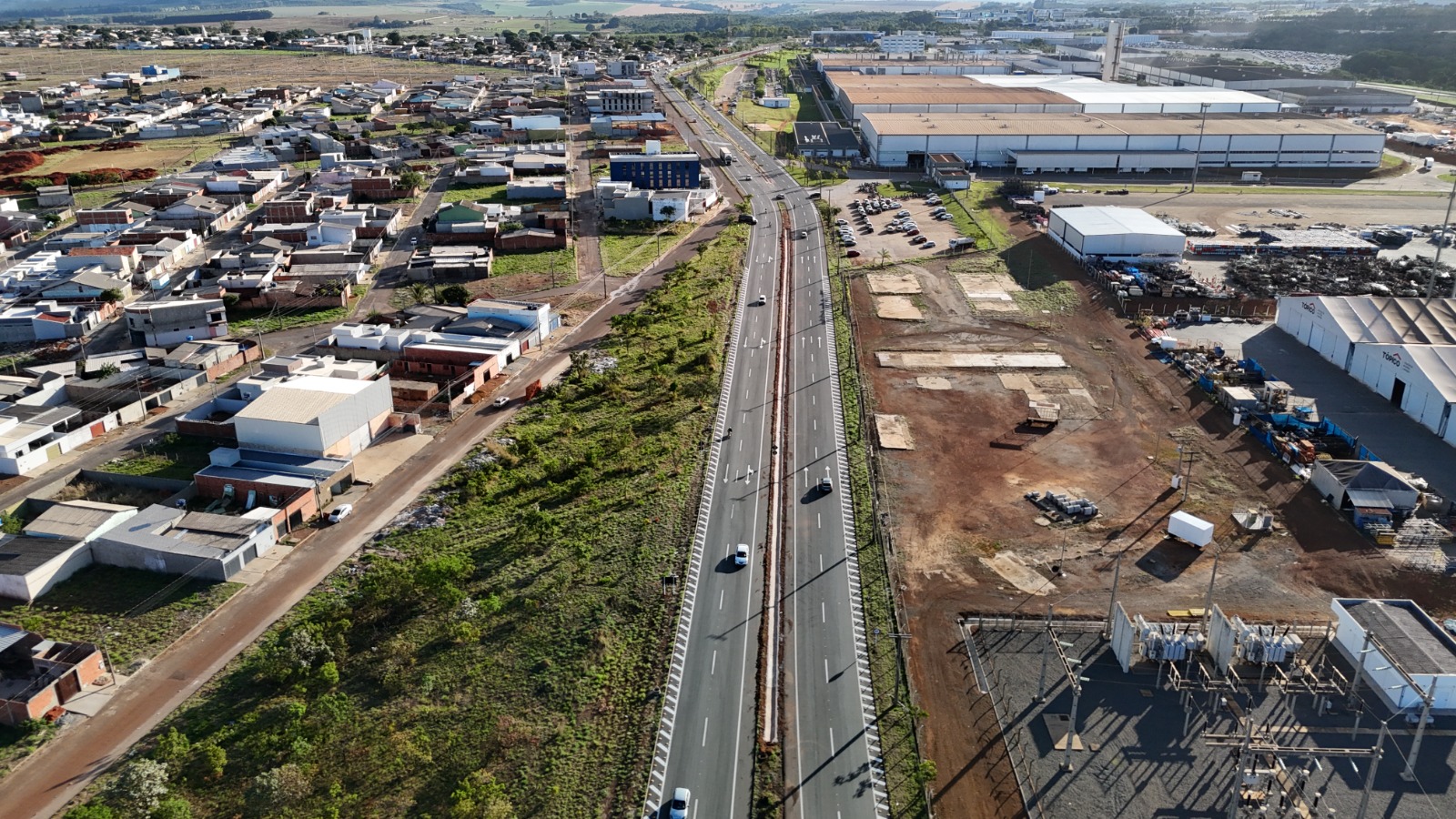 Duplicação do Anel Viário do Daia é inaugurada em Anápolis