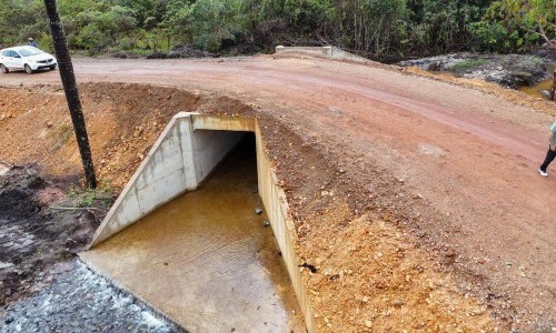 Obras de infraestrutura beneficiam comunidade Kalunga, em Cavalcante