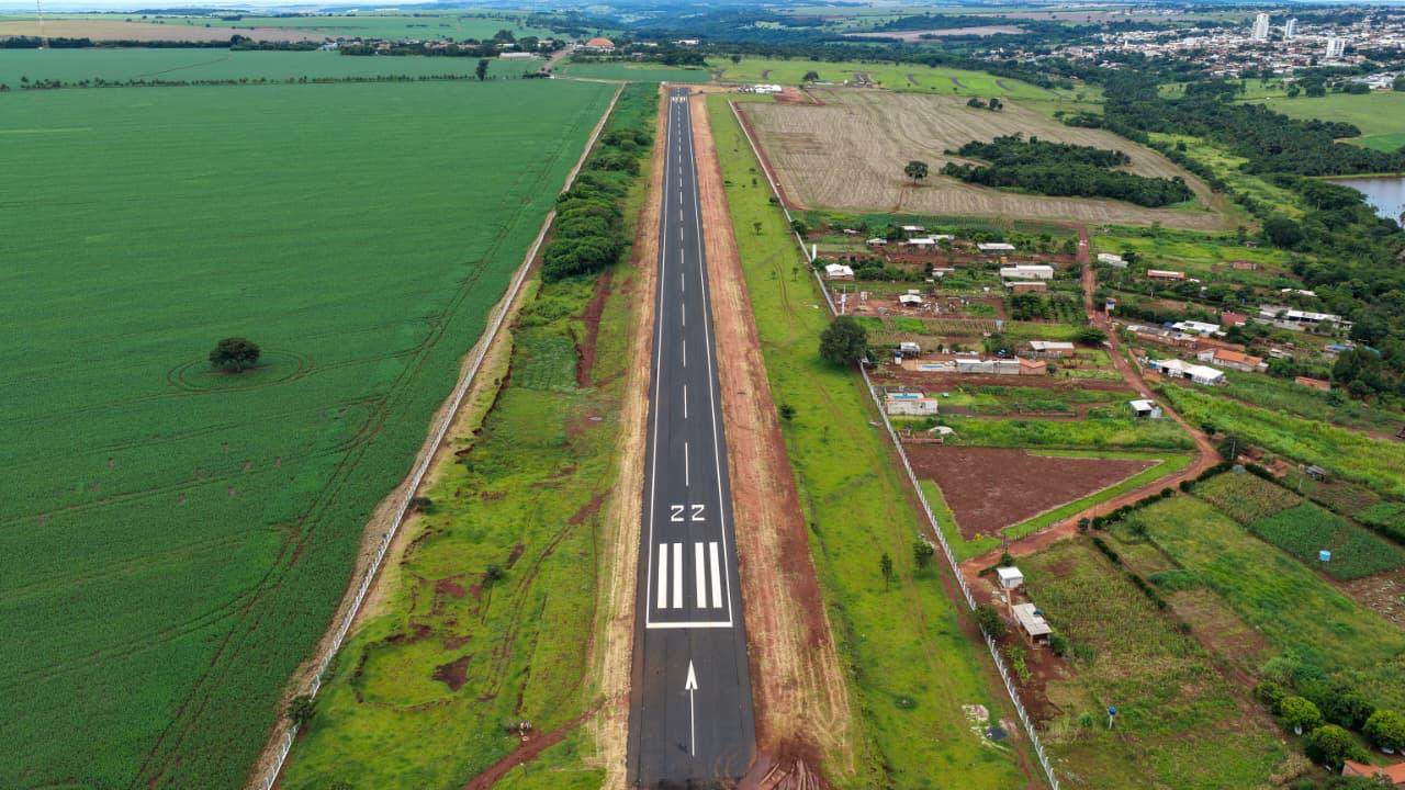 Governo investe R$ 5,1 milhões na reestruturação do aeródromo de Goiatuba