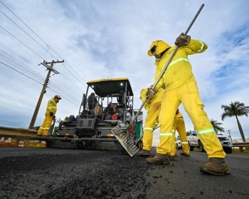 Governo de Goiás alcança 72% de avanço físico na restauração da GO-060, entre Goiânia e Trindade
