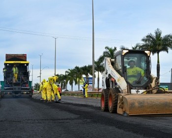Restauração da GO-060: Goinfra alcança trecho entre Castelo Branco e aterro sanitário, no sentido Trindade