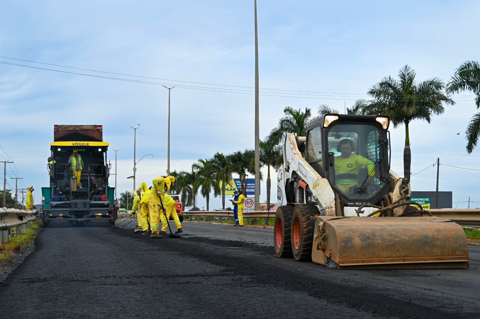 Restauração da GO-060: Goinfra alcança trecho entre Castelo Branco e aterro sanitário, no sentido Trindade