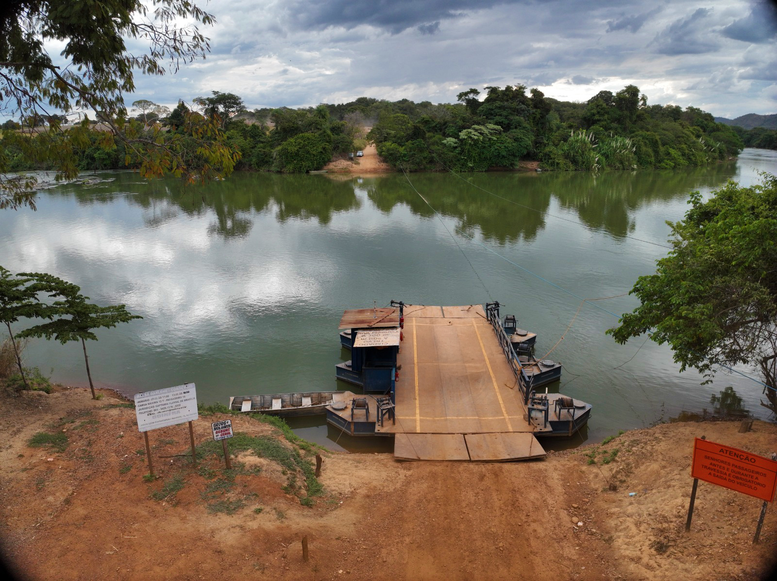 Autorizada construção de ponte para substituir balsa entre as GOs 080 e 237, em Barro Alto