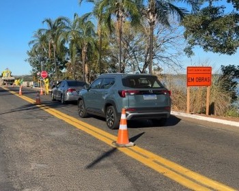 Recuperação da Ponte Quinca Mariano altera tráfego na divisa entre Goiás e Minas Gerais